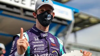 Grosjean décroche sa première pole position en IndyCar