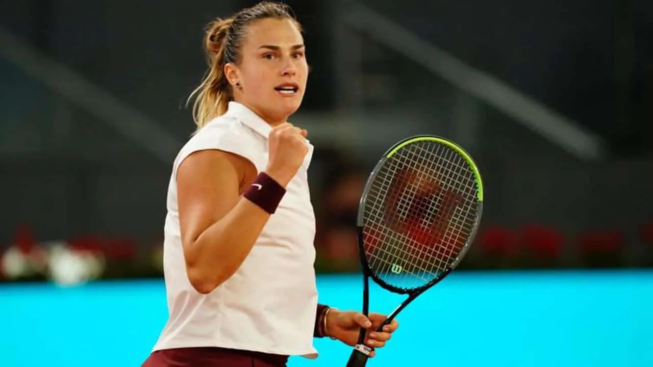 Aryna Sabalenka WTA Madrid Roland-Garros