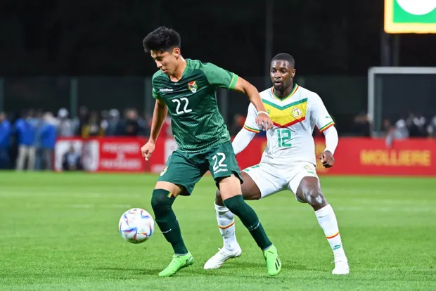 Miguel Terceros avec la Bolivie face au Sénégal