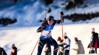 Biathlon Lenzerheide 2023 : démonstration de Justine Braisaz-Bouchet sur le Sprint !