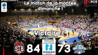 Le STB Le Havre égalise en final de la NM1