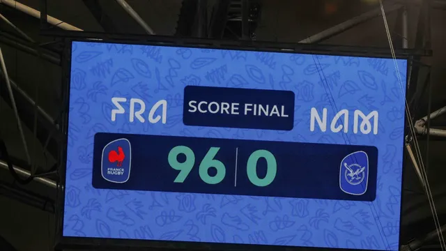 Rugby : Top 10 des victoires les plus larges en Coupe du Monde