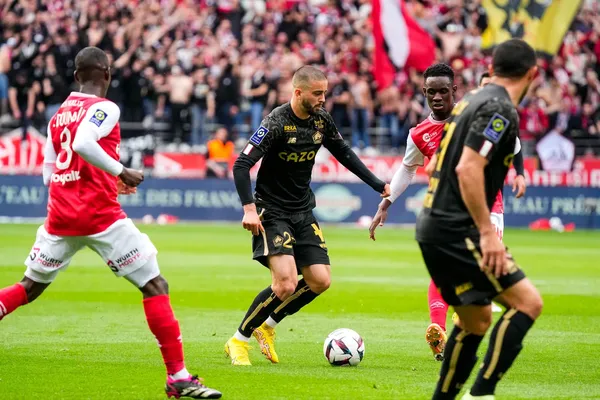 Après une saison aboutie avec Reims, Folarin Balogun pourrait dé&finitivement quitter Arsenal durant ce mercato d'été pour rejoindre Monaco ou le RC Lens (iconsport)