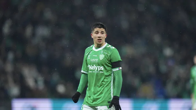 ASSE : Benjamin Bouchouari, seul Vert au niveau Ligue 1