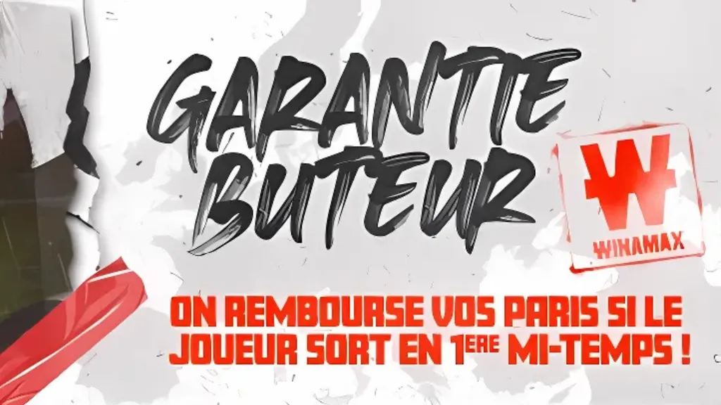 Accédez à la garantie buteur grâce au code promo de Winamax