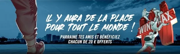 Parrainez vos amis sur Winamax