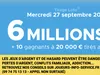 Loto du Mercredi 27 septembre 2023 : heure du tirage, gains et pronostic