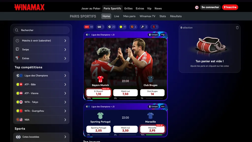 Winamax est le meilleur bookmaker selon les joueurs