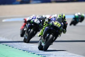 MotoGP - Valentino Rossi lors du Grand Prix d'Andalousie