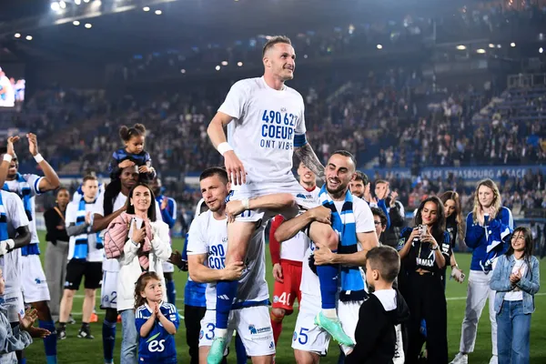 En fin de contrat avec le Racing Club de Strasbourg, Dimitri Liénard s'apprête à rejoindre le Sporting Club de Bastia cet été (iconsport)