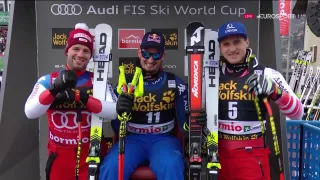Dominik Paris s’impose dans sa jardin glacé de Bormio