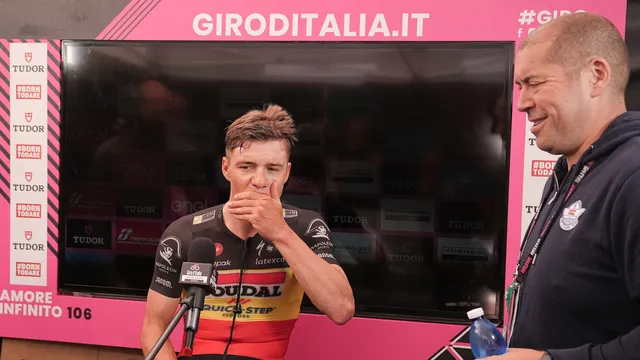 Remco Evenepoel abandonne le Giro suite à un résultat positif au COVID-19