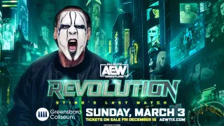 AEW Révolution : Sting, le crépuscule d’une icône