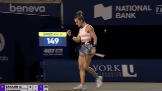 Résultat WTA 1000 Toronto 2022 : Sakkari passe au forceps contre Stephens