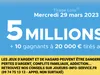 Loto du mercredi 29 mars 2023 : heure du tirage, gains et pronostic