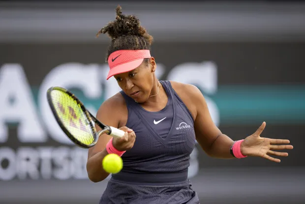 Naomi Osaka en préparation pour Wimbledon