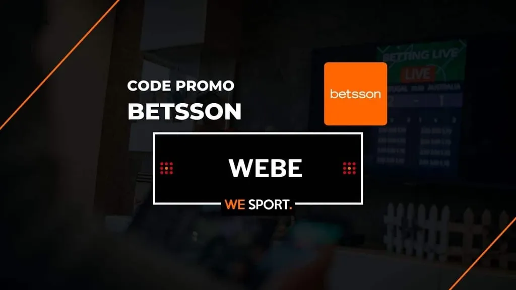 Avec le code promo Betsson, profitez d'un bonus jusqu'à 100 € en freebets et d'un bonus sans dépôt de 10€.
