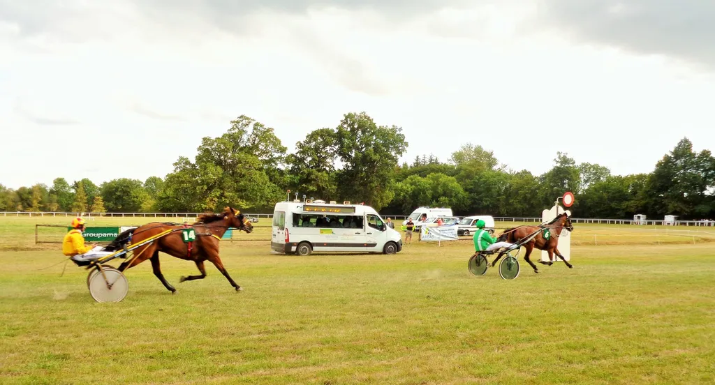 L'arrivée du Grand Prix de Dreux