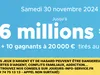 Loto du Samedi 30 novembre 2024 : heure du tirage, gains et pronostic