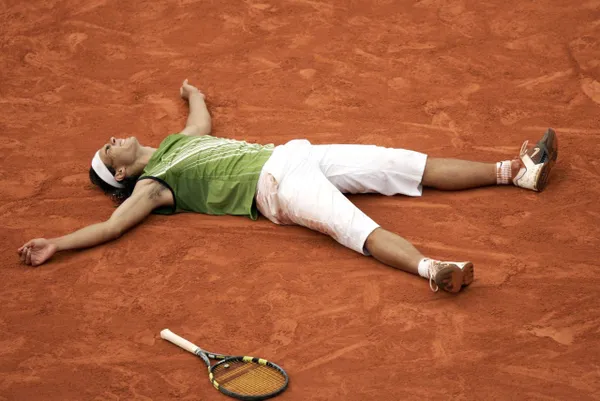 Rafael Nadal a inscrit son nom au palmarès de Roland-Garros pour la première fois en 2005.