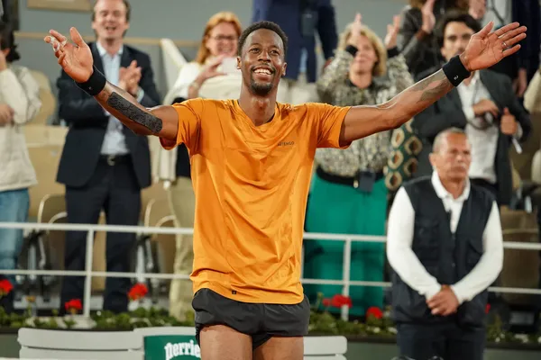 Gaël Monfils a enthousiasmé le public de Roland Garros au premier tour, avant de déclarer forfait sur blessure (iconsport)