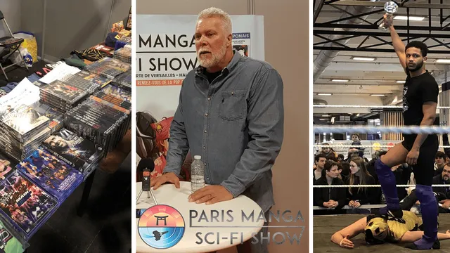Quand le catch s’invite au Paris Manga – Sci-Fi Show !