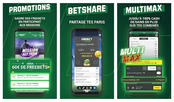 Application Unibet