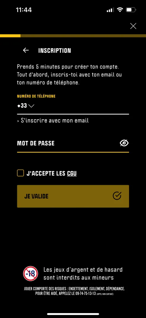 Télécharger application Winamax