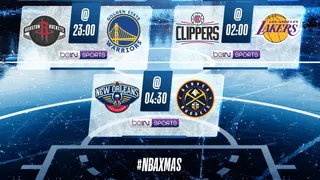 Le NBA Christmas Day en direct sur 100% Live