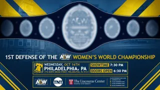 L’AEW Women’s World Championship lui aussi défendu le 16 octobre prochain