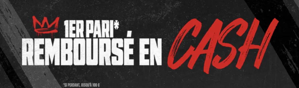 Jusqu'à 100 € offerts en cash avec le code promo Winamax