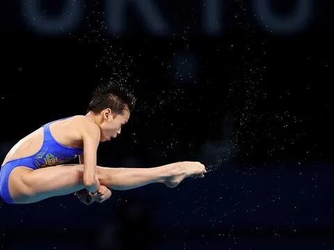 JO – Plongeon 10 m (F) : les Chinoises en or et en argent