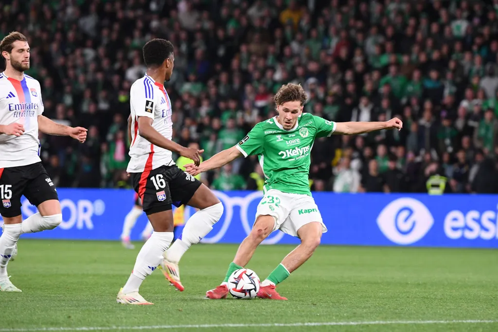 Lucas Stassin héros du derby ASSE - OL - Photo by Icon Sport