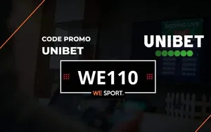 Code promo Unibet : Bonus de 110 € remboursé en bonusbet sur votre 1er pari en Juin 2026