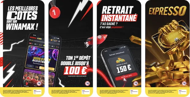 Application mobile Winamax