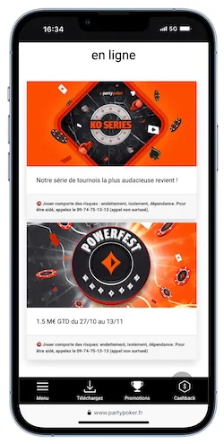 Tournois PartyPoker