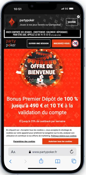partypoker bonus 