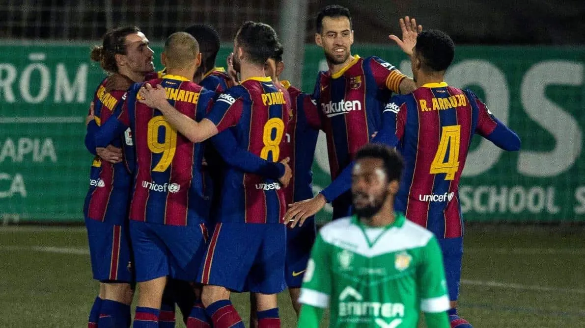 Barcelone Cornella Coupe du Roi