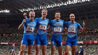 JO – Athlétisme : les Italiens décrochent l’or au relais 4 x 100 mètres