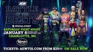 AEW : carte finale de Battle of Belts 2022
