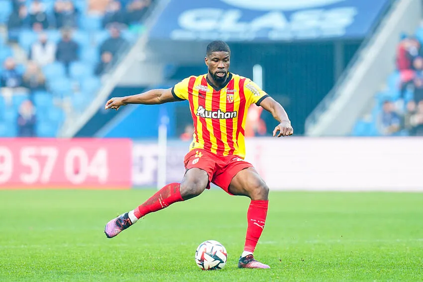 Kevin Danso avec le RC Lens - Icon Sport
