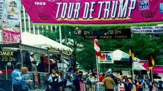 Rétro : Quand Trump avait sa propre course cycliste