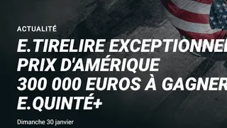 PMU Prix d’Amérique: un e-Quinté a 300 000€ le 30 Janvier