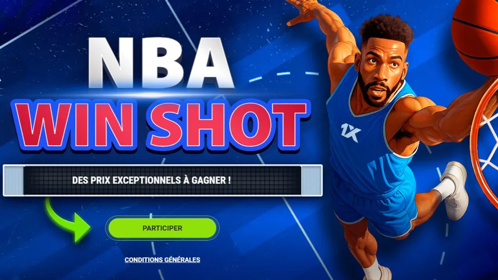 Promo 1xBet NBA