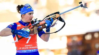 Biathlon Le Grand Bornand 2024 : classement poursuite femmes