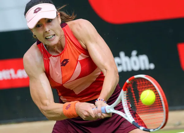 Alizé Cornet fait son entrée en matière à Wimbledon ce mardi 4 juillet 2023 face à la Japonaise Nao Hibino (iconsport)