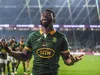 Coupe du Monde Rugby : un Springbok se fait un plaisir de jouer au Vélodrome !