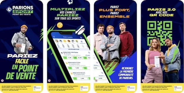 Téléchargez l'application Parions Sport FDJ Point de Vente