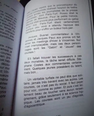 Odyssée d'un Turfiste