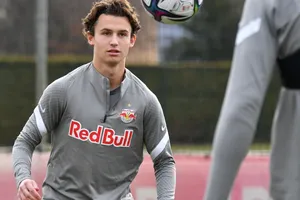 Aaronson avant un match amical début janvier